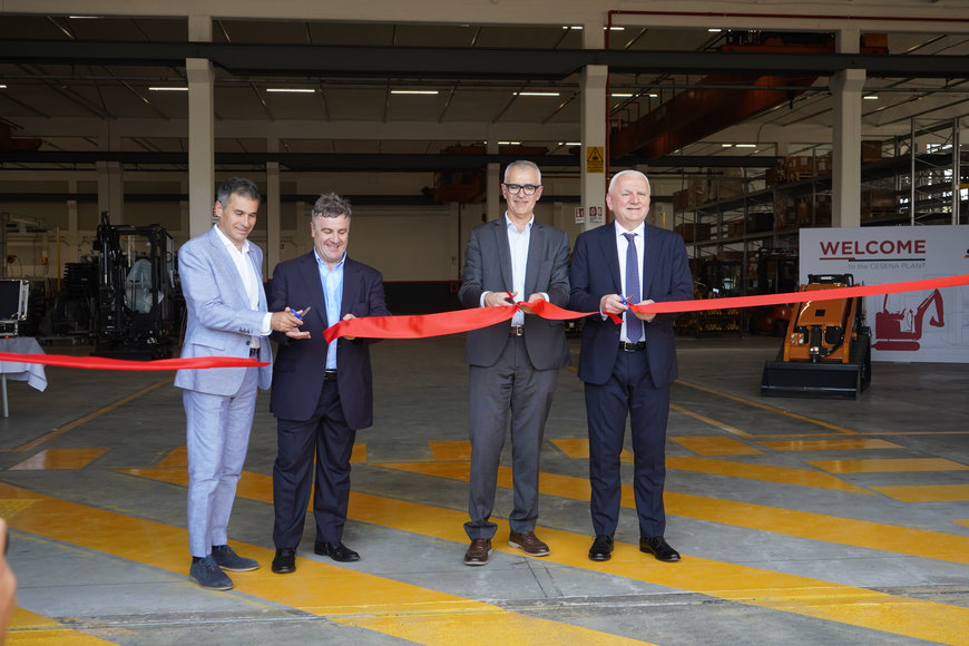 Ouverture officielle de la nouvelle usine CNH Industrial à Cesena